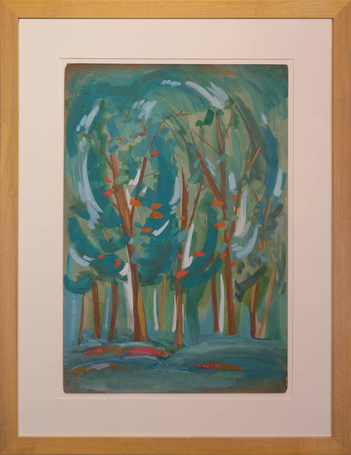 Untitled undated gouache.